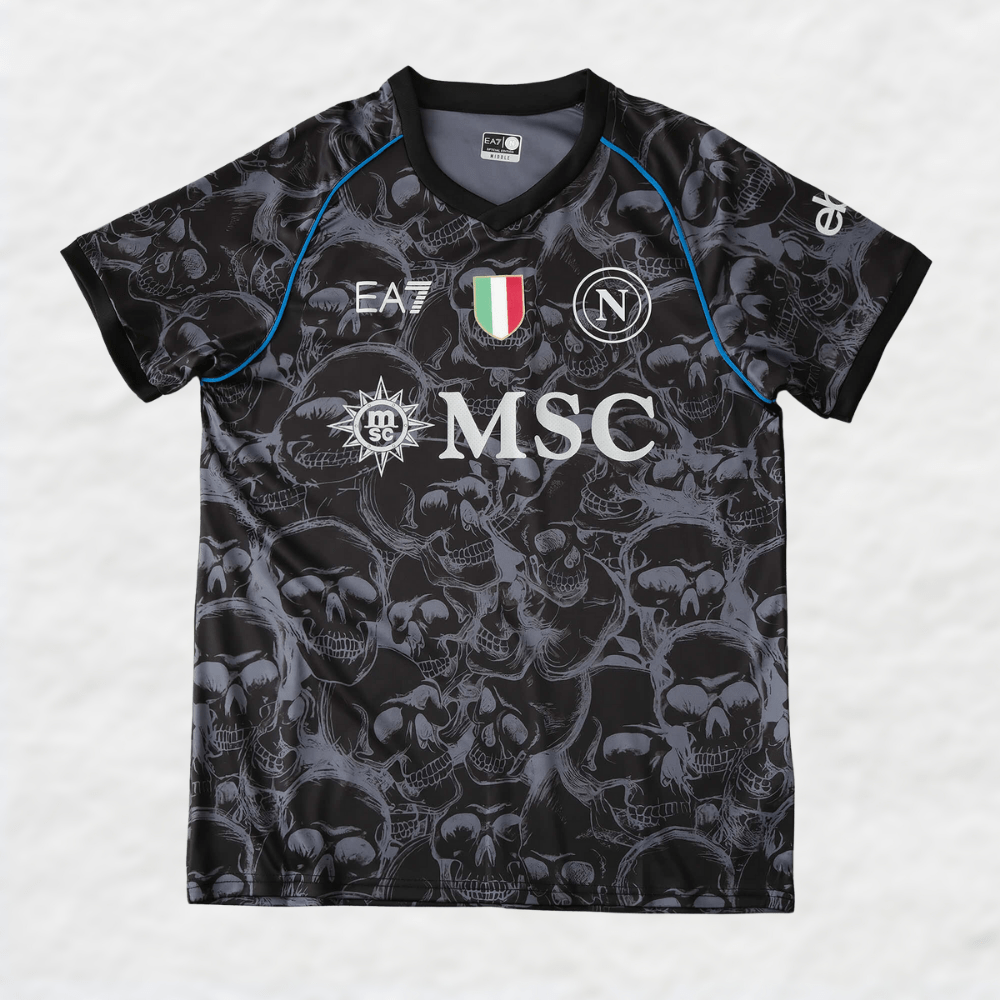 2023/2024 Napoli Halloween Special Edition Black Soccer Jersey 1:1 Thai  Quality