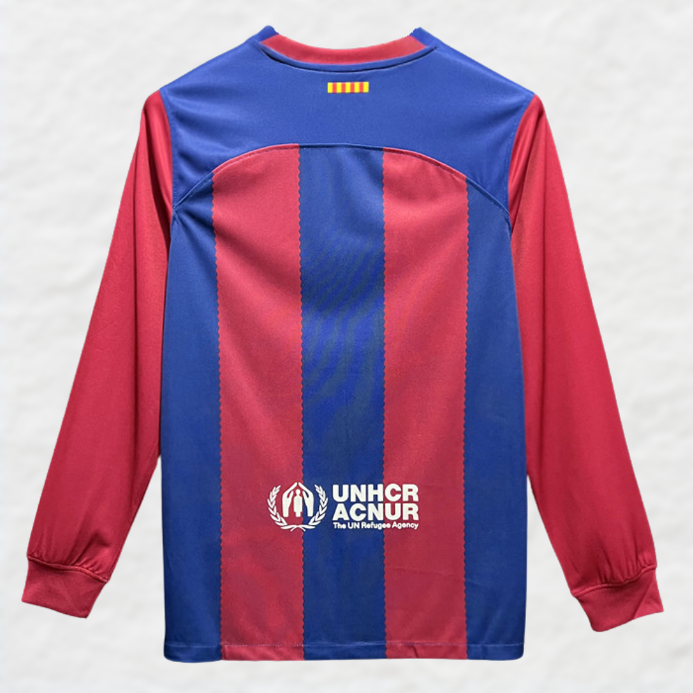 BARCELONA 2023/24 HOME KIT LONG SLEEVE