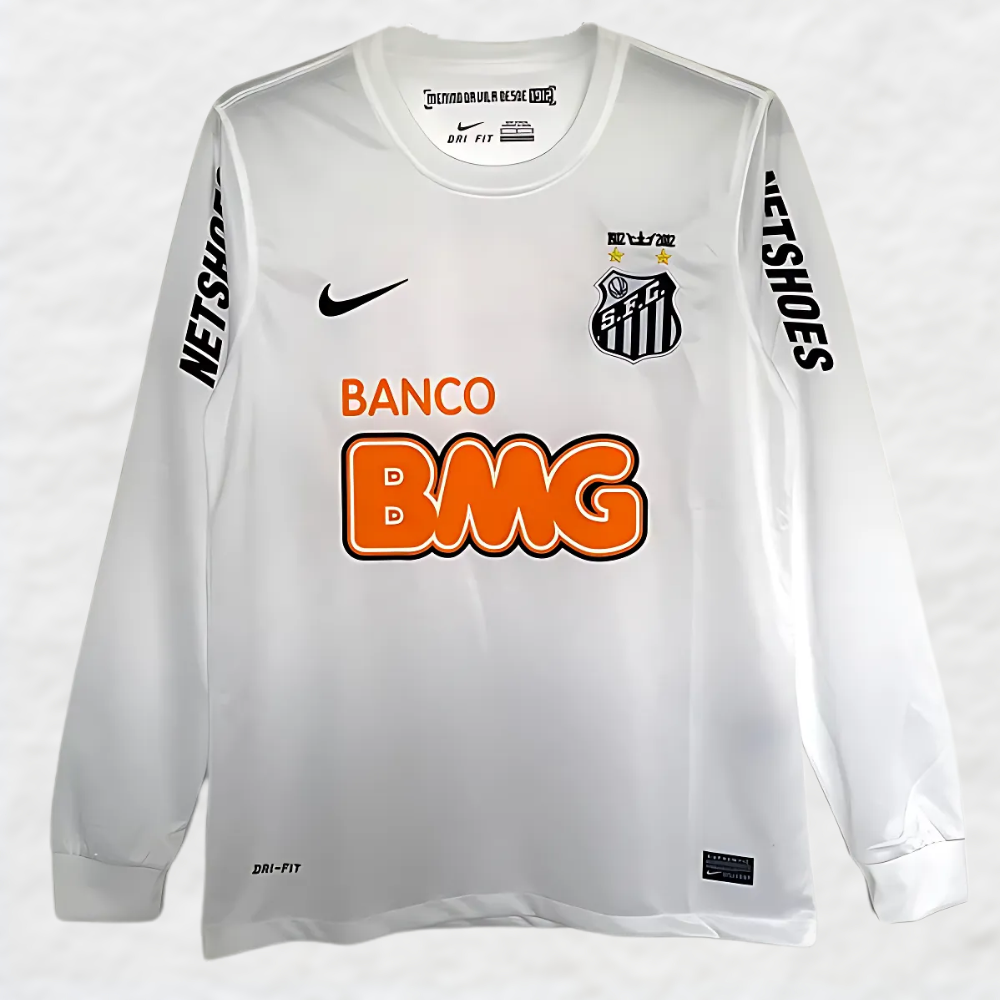 SANTOS 2011/12 HOME RETRO LONG SLEEVE