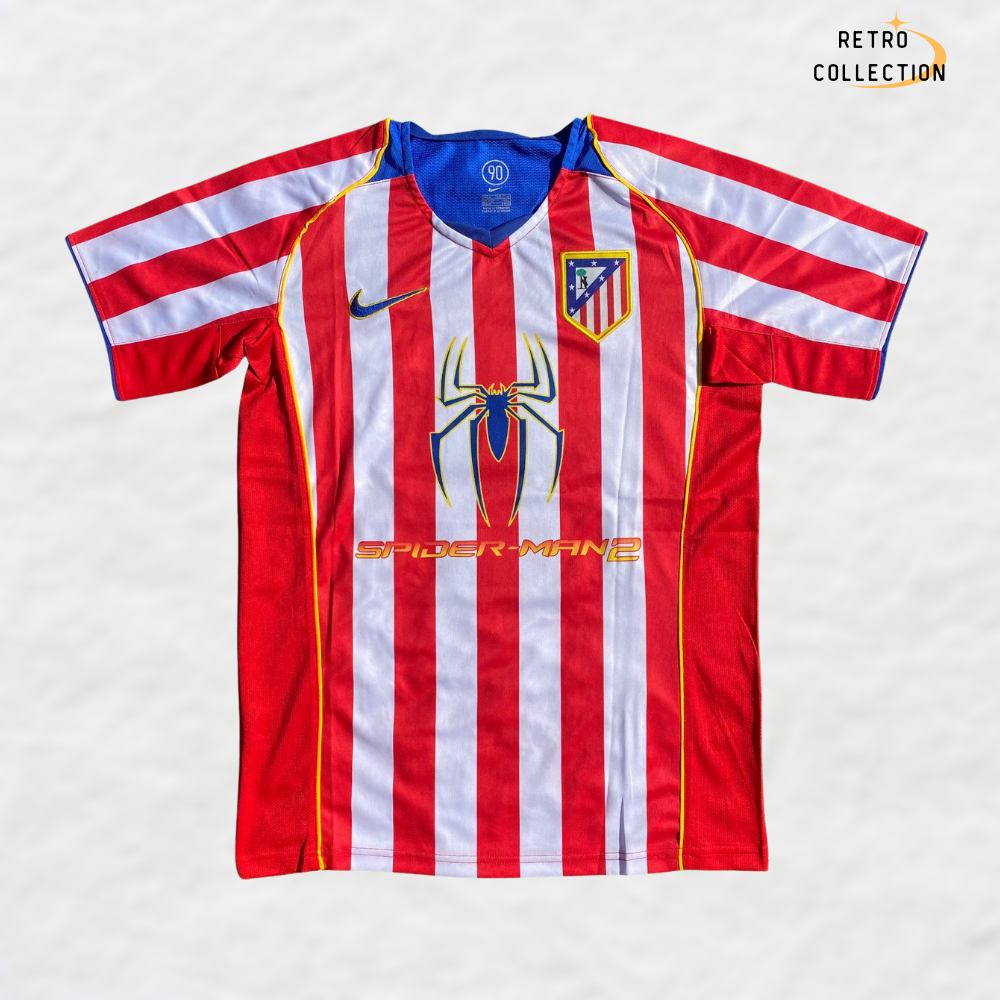 ATLETICO MADRID 2004/05 HOME RETRO SHIRT