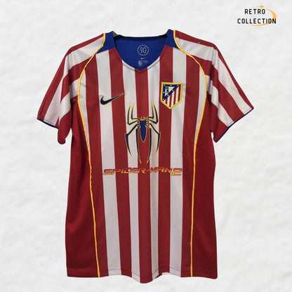 ATLETICO MADRID 2004/05 HOME RETRO SHIRT - Shirt - False9Fits