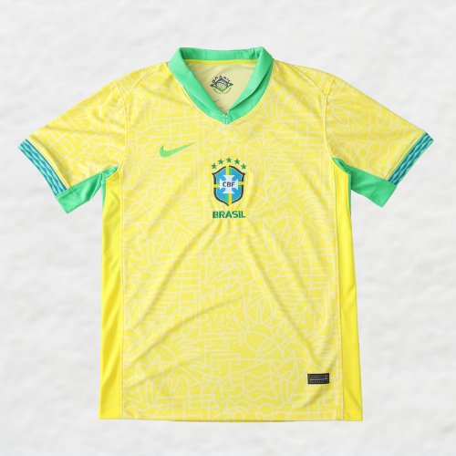 BRAZIL 2024 HOME SHIRT - Shirt - False9Fits
