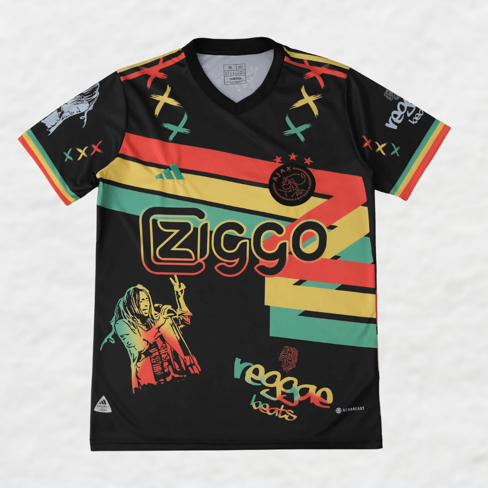 AJAX 2023/24 'BOB MARLEY' LIMITED EDITION SHIRT - Shirt - False9Fits