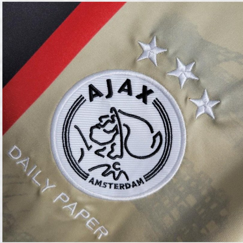 AJAX X DAILY PAPER COLLAB 2022/23 THIRD SHIRT - Shirt - False9Fits