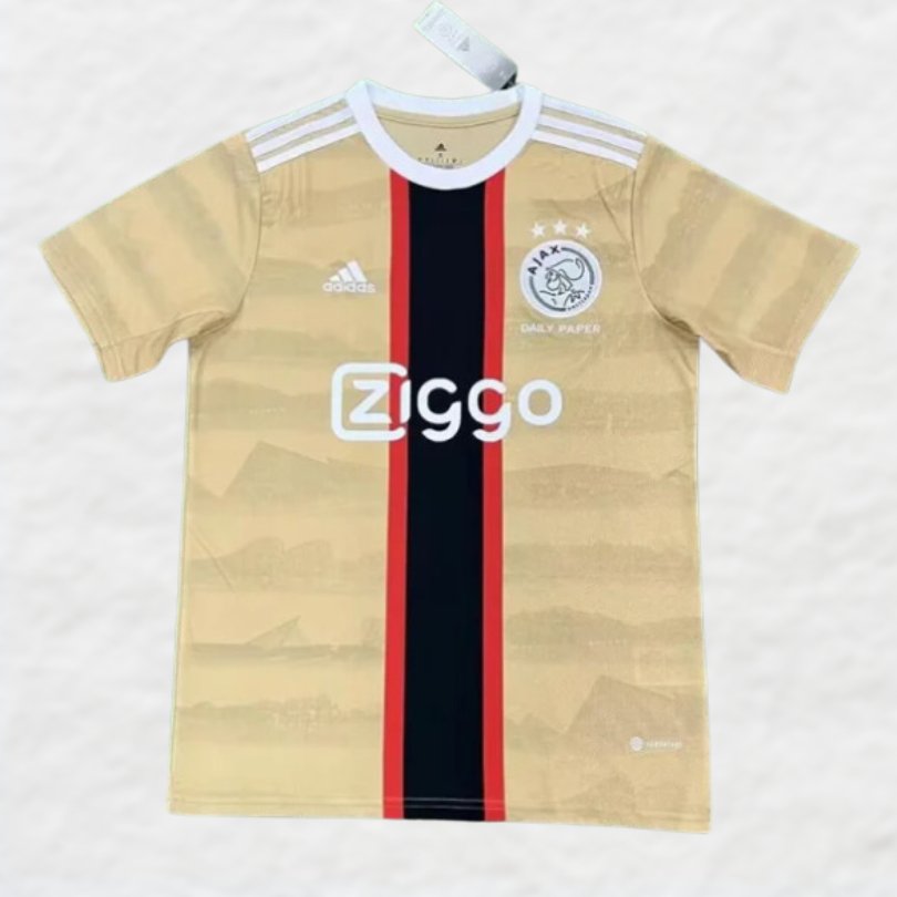 AJAX X DAILY PAPER COLLAB 2022/23 THIRD SHIRT - Shirt - False9Fits