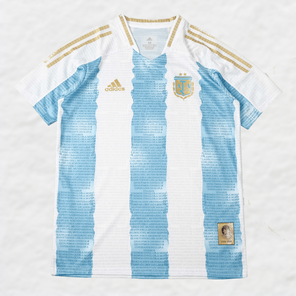 ARGENTINA 2021 'DESIGNED BY SOCCEPT' CONCEPT SHIRT - Shirt - False9Fits