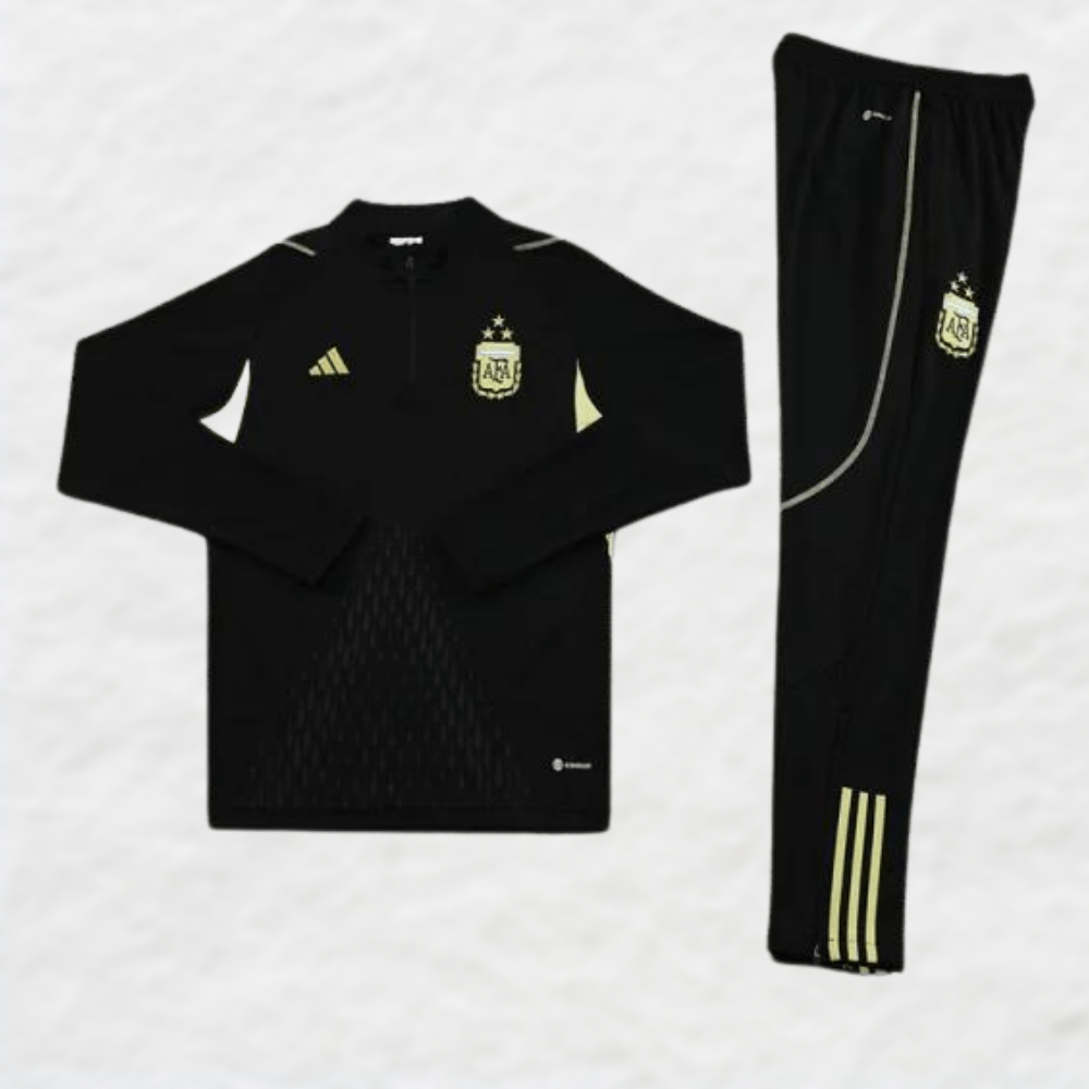 ARGENTINIA 2023 BLACK TRACKSUIT - Tracksuit - False9Fits