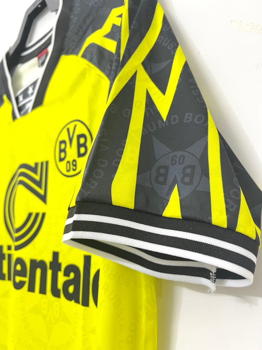 BORUSSIA DORTMUND 1994/95 HOME RETRO SHIRT - Shirt - False9Fits