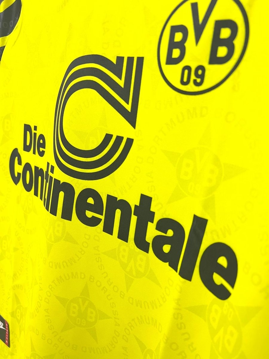 BORUSSIA DORTMUND 1994/95 HOME RETRO SHIRT - Shirt - False9Fits