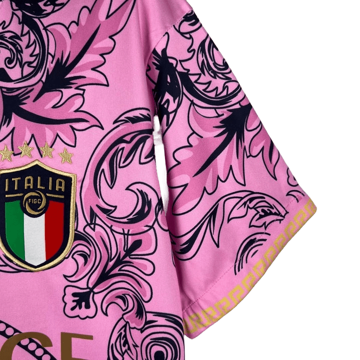 ITALY X VERSACE 2022 CONCEPT (PINK) HOME SHIRT - Shirt - False9Fits