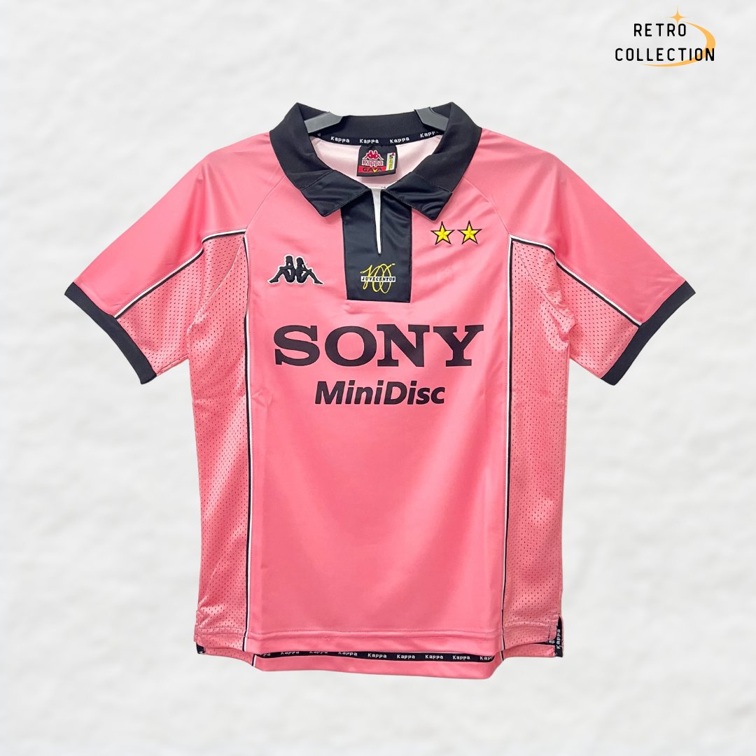 JUVENTUS 1997/98 'SONY' AWAY RETRO SHIRT - Shirt - False9Fits