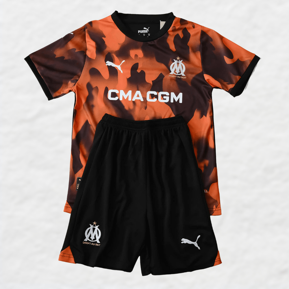 (KIDS) MARSEILLE 2023/24 THIRD KIT - Kids - False9Fits