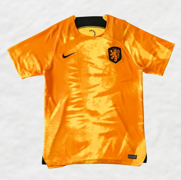 NETHERLANDS 2022 HOME SHIRT - Shirt - False9Fits