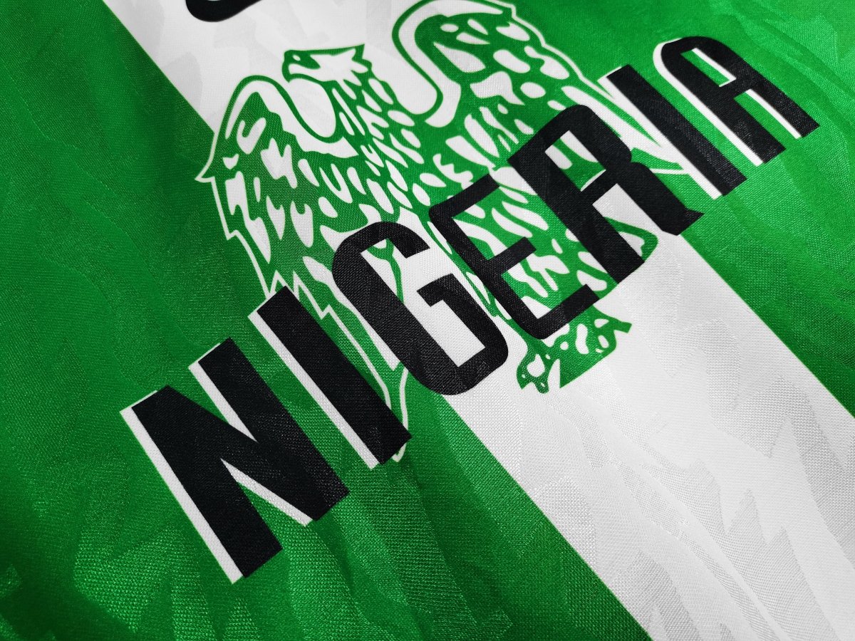 NIGERIA 1996 HOME RETRO SHIRT - Shirt - False9Fits