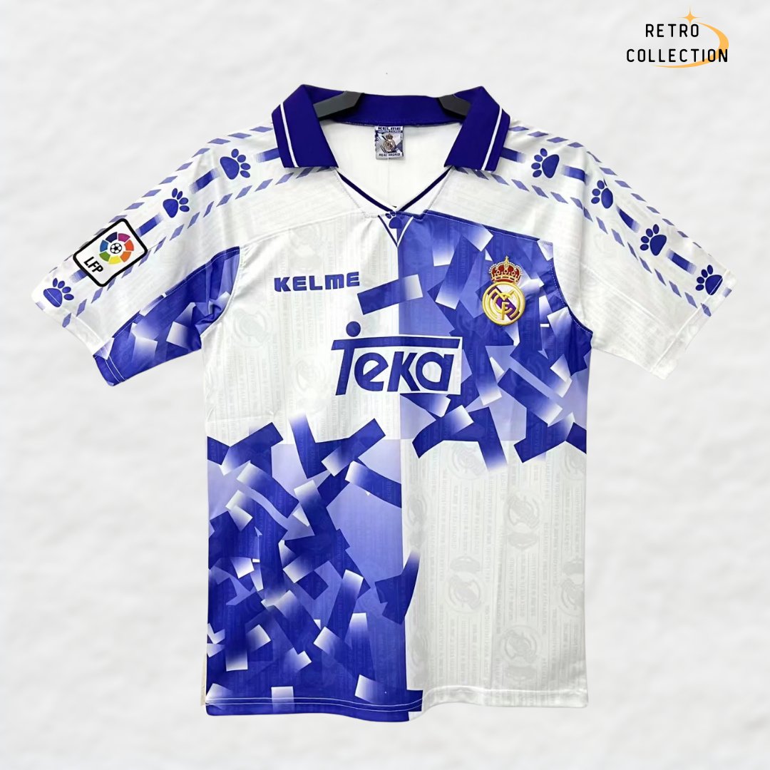 REAL MADRID 1996/97 AWAY RETRO SHIRT - Shirt - False9Fits