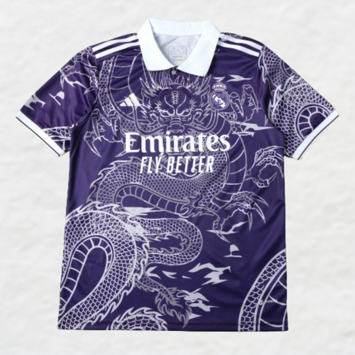 REAL MADRID 2023/24 'DRAGON' SPECIAL EDITION (PURPLE) SHIRT - Shirt - False9Fits