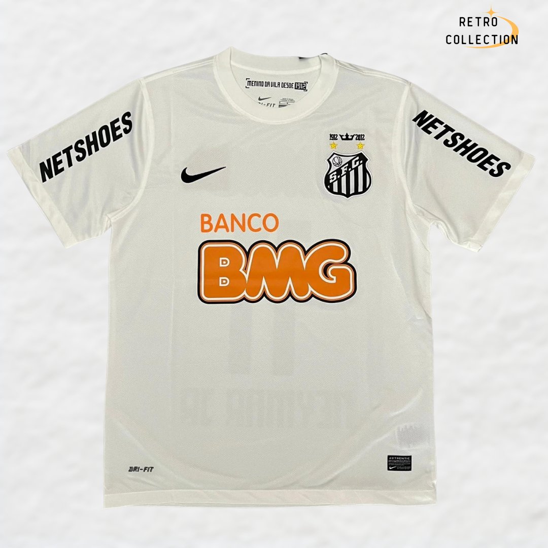 SANTOS 2012/13 HOME RETRO SHIRT - Shirt - False9Fits